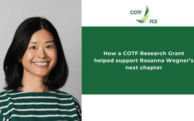 How a COTF Research Grant helped support Rosanna Wegner’s next chapter